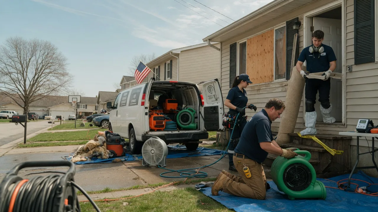 Water Damage Restoration in Holt, MI near me
